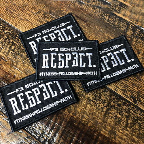 Respect Patch (for Pax 50+) 