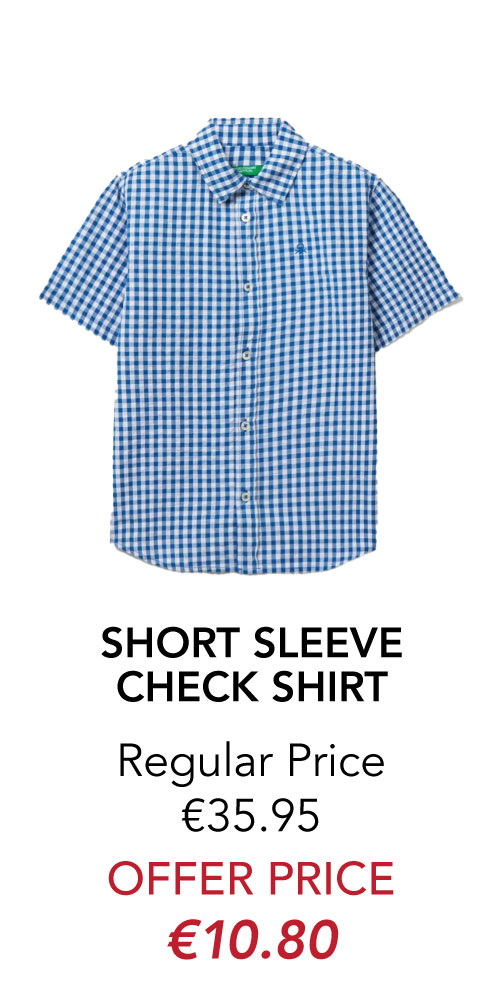 Boys Check Shirt