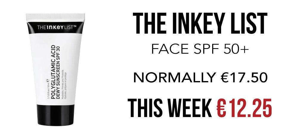 The Inkey List Sunscreen SPF30