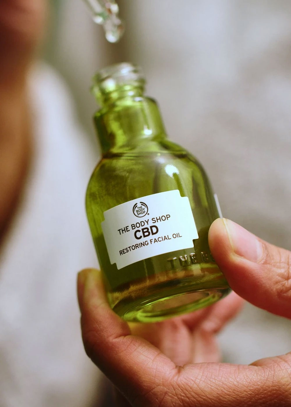 The Body Shop CBD Restoring Facial Oil